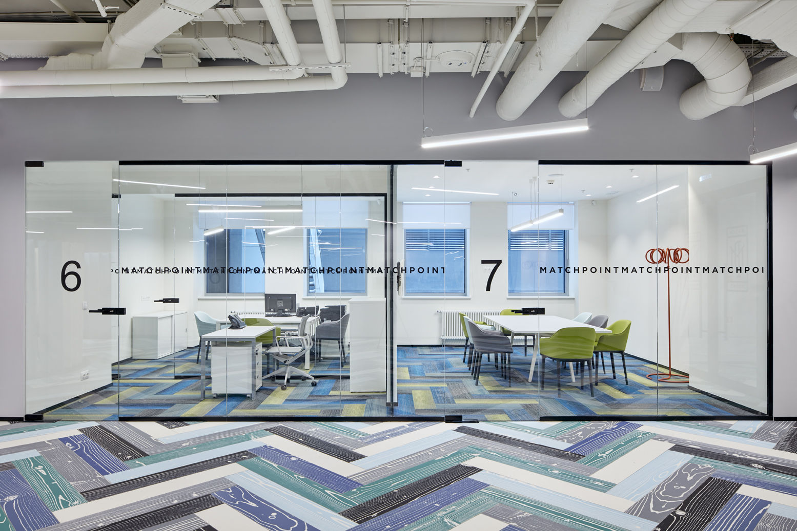 Фото Суцільноскляні перегородки UALCOM-Crystal