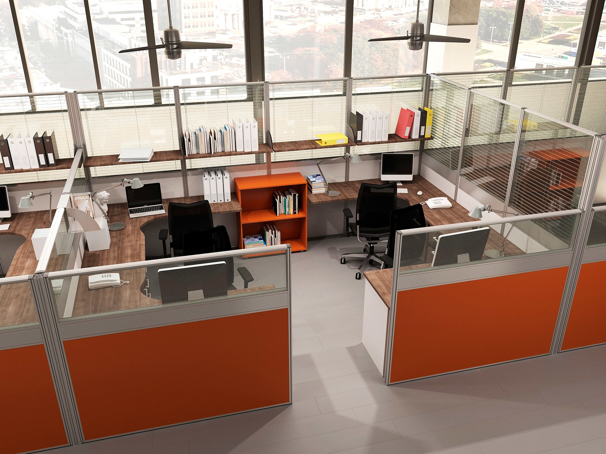 Фото Мобільні перегородки UALCOM-Optima +