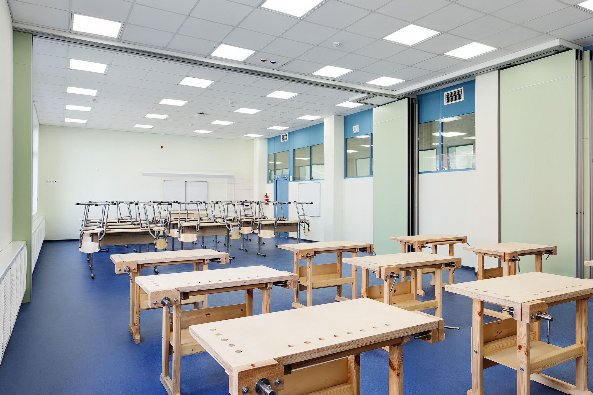 Фото Розсувні перегородки UALCOM Hufcor