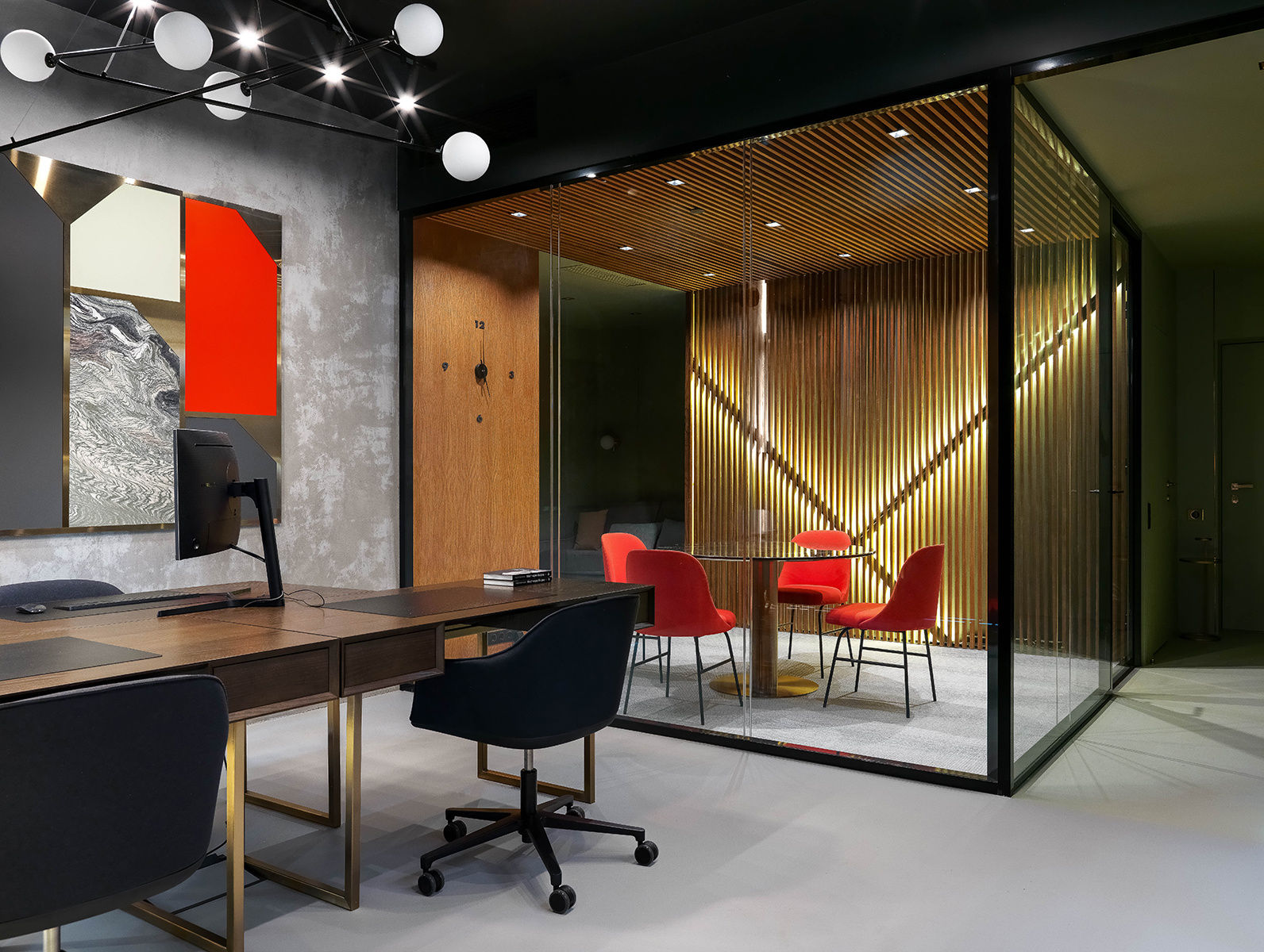 Фото Стаціонарні перегородки UALCOM-Twin зі звукоізоляцією