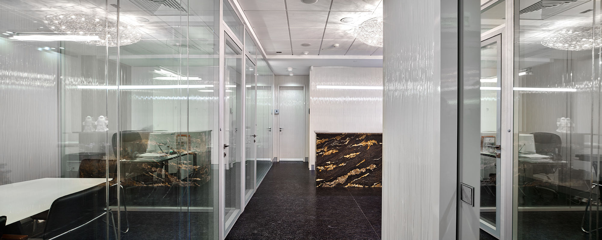 Фото Стаціонарні перегородки UALCOM-Twin зі звукоізоляцією