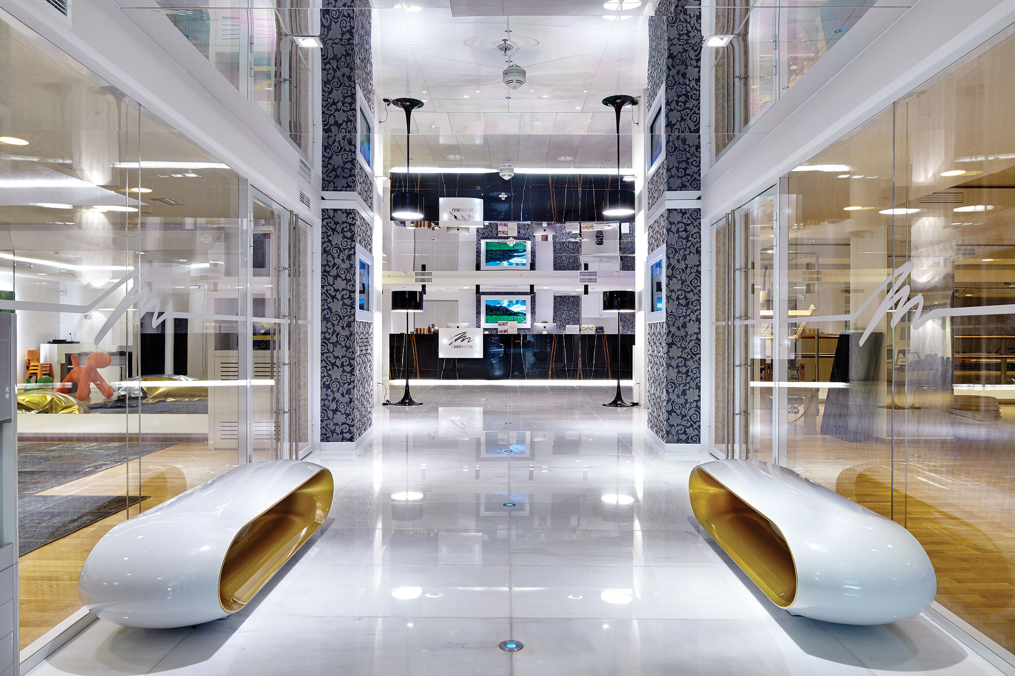 Фото Стаціонарні перегородки UALCOM-Twin зі звукоізоляцією