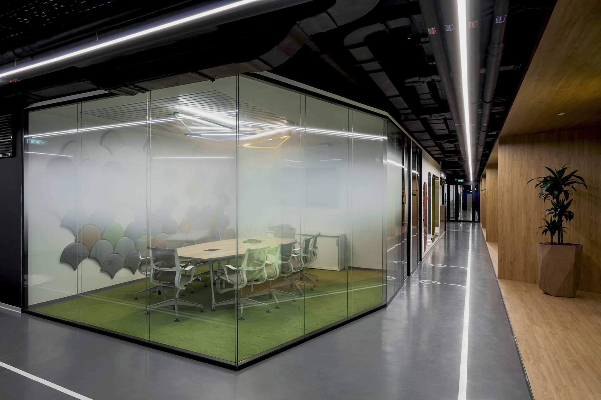 Фото Стаціонарні перегородки UALCOM-Twin зі звукоізоляцією