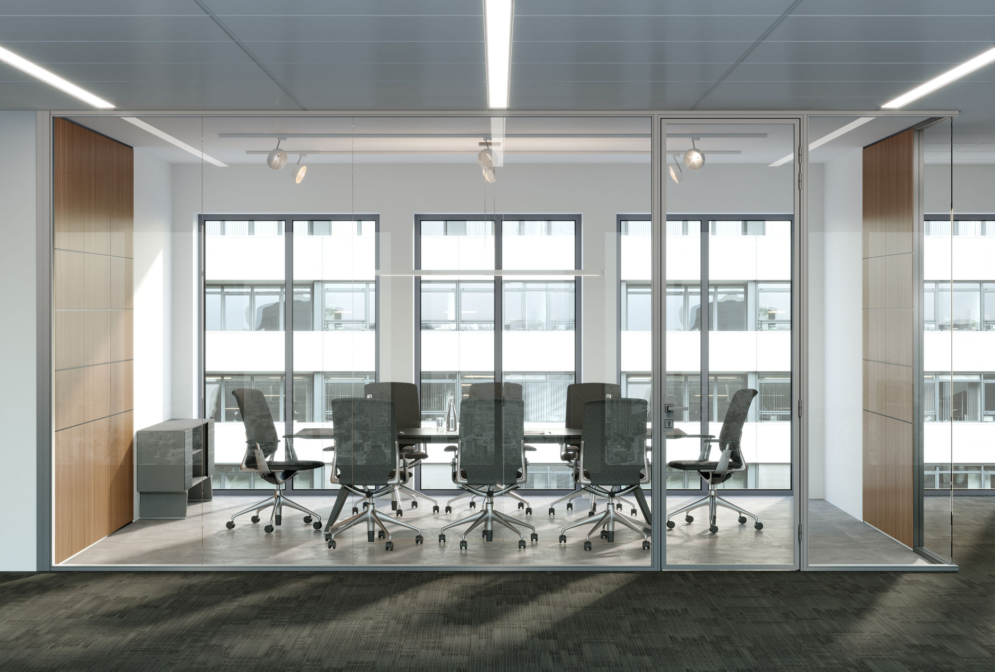 Фото Каркасна перегородка UALCOM-Quadro