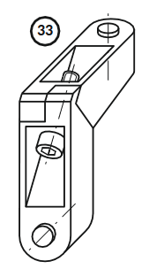 Кутник стяжної рами