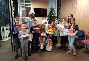 Під час новорічних свят компанія UALCOM влаштувала веселе свято для діток своїх співробітників.