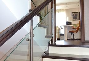 Системи огороджень UALCOM Parapetto в проекті Частный коттедж