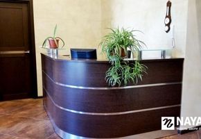 Стійки reception в проекті Курако-Сервіс