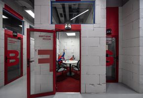 Двері VITRAGE I,II в проекті Новий офіс для IT компанії Boosta