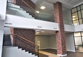 Стаціонарні перегородки в проекті UALCOM в бізнес центрі  Forum West Side.