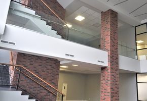 Стаціонарні перегородки в проекті UALCOM в бізнес центрі  Forum West Side.