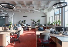 UALCOM-Twin в проекті UALCOM закінчила створення стильного офісу для світового гіганта в сфері реклами - компанії GroupM.