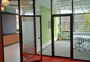 Двері UALCOM-Vitero в проекті UALCOM виконала великий проект для нового офісу великой міжнародної IT компанії.